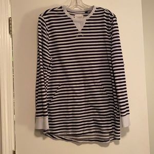 Long sleeve striped shirt